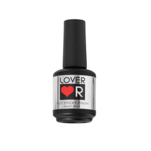 LOVER Not sticky Hard top, 15 мл &mdash; топ для гель-лаку без липкого шару
