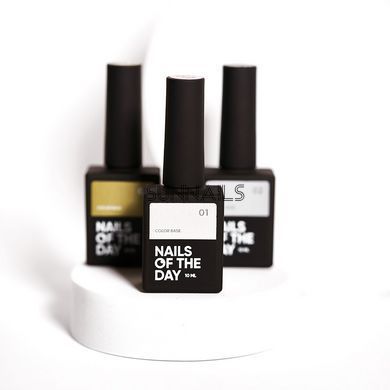 NAILSOFTHEDAY Color base 01, 10 мл &mdash; кольорова база для нігтів