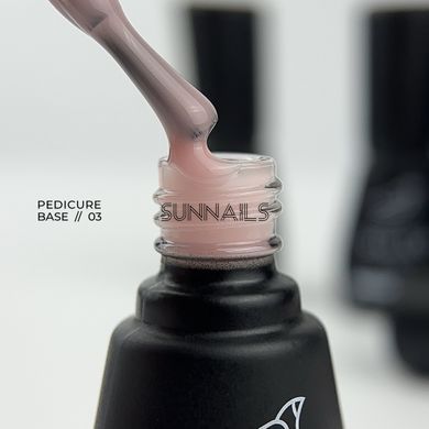 Siller Pedicure Base 03, 8 мл &mdash; камуфлююча база для педикюру
