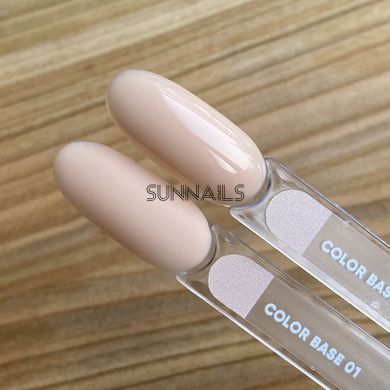 NAILSOFTHEDAY Color base 01, 10 мл &mdash; кольорова база для нігтів