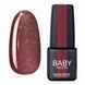 Baby Moon Gel polish Dance Diamond, 05, 6 мл &mdash; гель-лак для нігтів, кавово-рожевий із шимером