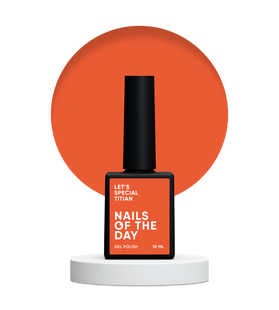 NAILSOFTHEDAY Let&rsquo;s special gel polish, Titian, 10 мл &mdash; особливий гель-лак для нігтів, що перекриває в один шар