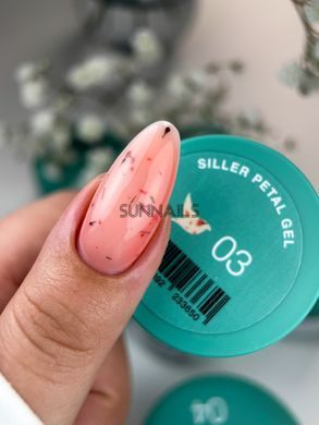 Siller Petal Gel, 03, 15 мл &mdash; гель із сухоцвітами