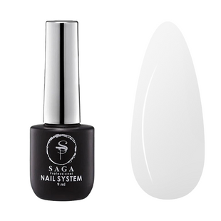 SAGA Professional Super White Gel Polish, 9 мл &mdash; супер білий гель-лак
