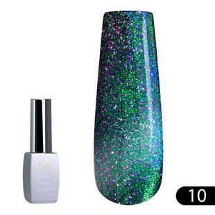 Global Fashion Fairy Cat Eyes gel polish, 10, 8 мл &mdash; світловідбивний гель-лак для нігтів з ефектом котяче око