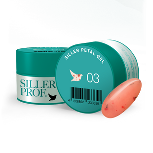 Siller Petal Gel, 03, 15 мл &mdash; гель із сухоцвітами