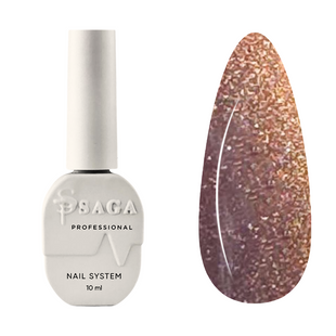 SAGA Professional Smoothie Cat gel polish, 01, 10 мл &mdash; гель-лак з ефектом котяче око