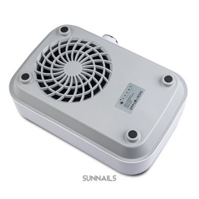 Витяжка для манікюру Bucos Cyclone V3-B, 100W, біла, з НЕРА фільтром та акумулятором