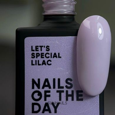 NAILSOFTHEDAY Let’s special gel polish, Lilac, 10 мл — особливий гель-лак для нігтів, що перекриває в один шар