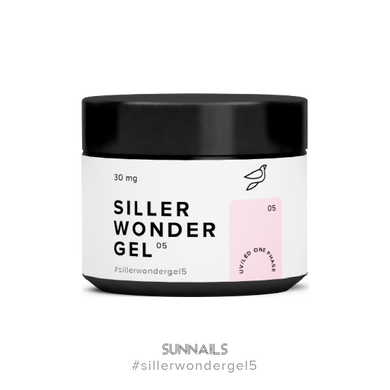 Siller Wonder Gel, 05, 30 мл — гель для нарощення нігтів