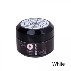 SAGA Professional Spider gel, White, 8 мл — гель-павутинка білий