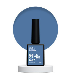 NAILSOFTHEDAY Let's special gel polish, Niagara, 10 мл &mdash; особливий гель-лак для нігтів, що перекриває в один шар