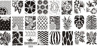 Пластина для стемпінгу Designer Professional №089