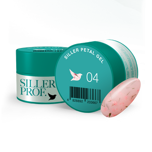 Siller Petal Gel, 04, 15 мл &mdash; гель із сухоцвітами