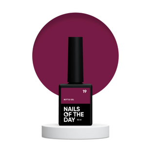 NAILSOFTHEDAY Bottle gel 19, 10 мл &mdash; надміцний гель