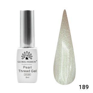 Global Fashion Pearl Thread Gel, 189, 8 мл &mdash; гель-лак для нігтів