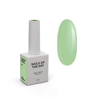 NAILSOFTHEDAY gel polish, Cabbage [Kapusta] №240, 10 мл &mdash; зелено-салатовий гель-лак, що перекривається в один шар