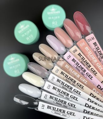 Designer Professional Builder gel R-07, 15 мл &mdash; гель для нарощення нігтів