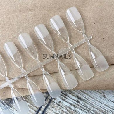 Nails Molekula Гелеві тіпси, форми для нарощення нігтів, Мигдаль