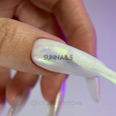 NAILSOFTHEDAY Liquid powder 01 &mdash; рідка втирка для нігтів з переливом від зеленого до фіолетового, 5 г