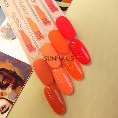 Nails Molekula Gel polish 094, 6 мл &mdash; гель-лак для нігтів, помаранчевий неон
