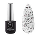 SAGA Professional Top Leaf, Silver, 9 мл &mdash; топ для гель-лаку з поталлю