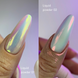 NAILSOFTHEDAY Liquid powder 01 &mdash; рідка втирка для нігтів з переливом від зеленого до фіолетового, 5 г
