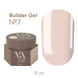 NEW Valeri Builder Gel, 07, 15 мл &mdash; гель для нарощення