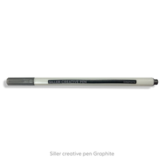 Siller Creative Pen, Graphite — фломайстер, маркер, олівець для дизайну нігтів