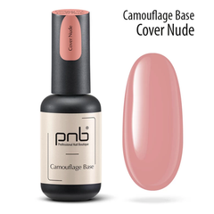 PNB Camouflage Base, Cover Nude, 8 мл — камуфлююча база для гель-лаку