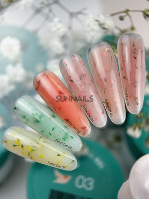 Siller Petal Gel, 05, 15 мл &mdash; гель із сухоцвітами