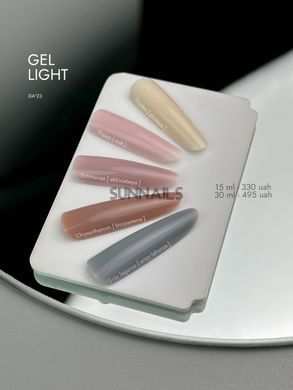 DA&rsquo;23 Gel Light &rsquo;Еchinacea [ekhinatseya], 15 мл &mdash; гель для укріплення нігтів, ехінацея
