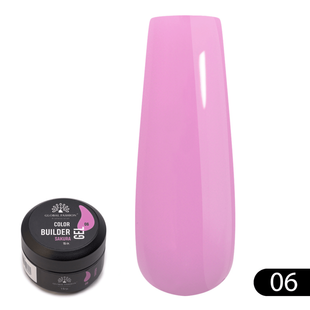 Global Fashion Color Builder Gel, 06, 15 мл &mdash; кольоровий гель для нарощення нігтів