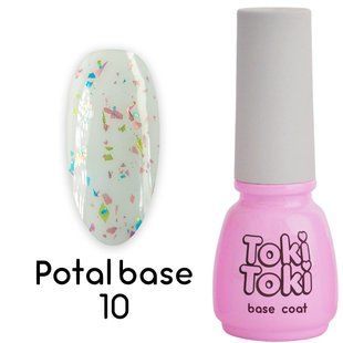 Toki-Toki Potal Base, 010, 5 мл &mdash; база для гель-лаку з поталлю
