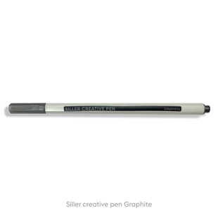 Siller Creative Pen, Graphite — фломайстер, маркер, олівець для дизайну нігтів