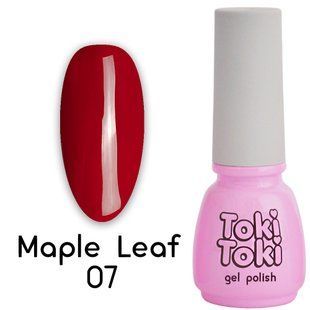 Toki-Toki Gel polish, Maple Leaf, ML07, 5 мл &mdash; гель-лак для нігтів