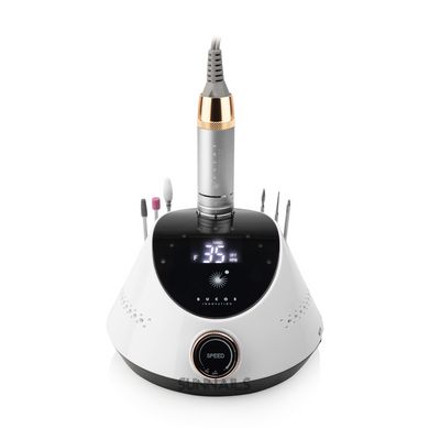 Фрезер для манікюру та педикюру BUCOS Nail Drill X2 Pro, 65W, 35000 об/хв, WHITE PEARL