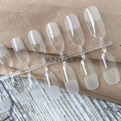 Nails Molekula Гелеві тіпси, форми для нарощення нігтів, Овал