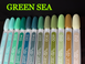 Baby Moon Gel polish Green Sea, 10, 6 мл &mdash; гель-лак для нігтів, оливковий