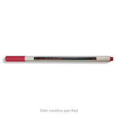 Siller Creative Pen, Red — фломайстер, маркер, олівець для дизайну нігтів