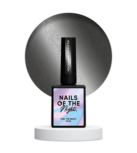 NAILSOFTHENIGHT Holographic Top Cat eye, 10 мл &mdash; голографічний топ для гель-лаку з ефектом котячого ока