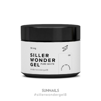 Siller Wonder Gel, 08, 30 мл — гель для нарощення нігтів