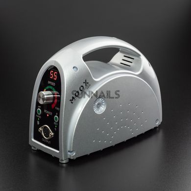 Фрезер для манікюру та педикюру MOOX X806, 55 000 об/хв, 80 W, Срібний