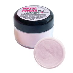 Nails Molekula Acrylic powder, 02, рожева, 15 г — акрилова пудра