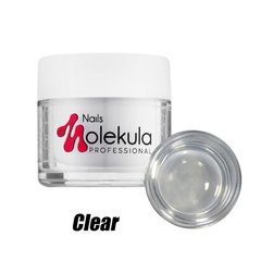 Nails Molekula Gel, 01, Clear, 30 мл — гель для нарощення нігтів, прозорий