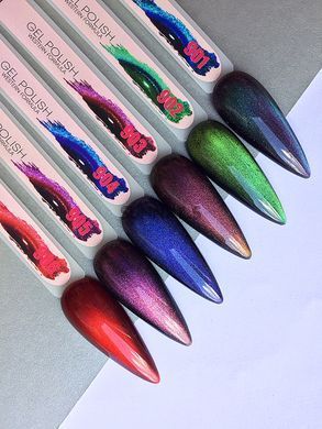 Nails Molekula Gel polish 9D, 903, 6 мл &mdash; гель-лак для нігтів з ефектом котяче око