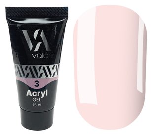 Valeri Acryl Gel 03, 15 мл — акригель в тюбику