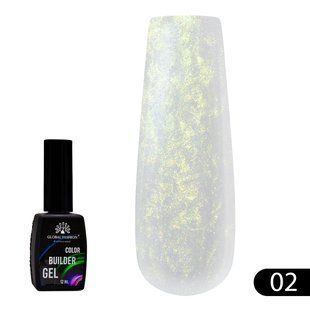 Global Fashion Color Builder Gel, 02, 12 мл &mdash; гель для нарощення нігтів