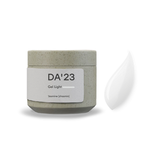 DA&rsquo;23 Gel Light ʼJasmine [zhasmin], 15 мл &mdash; гель для укріплення нігтів, жасмін