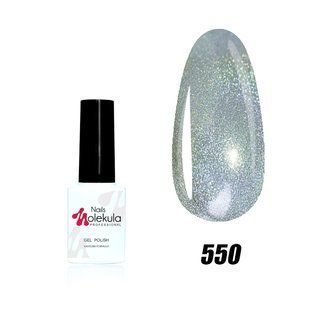 Nails Molekula Gel polish Holographic collection, 550, 6 мл &mdash; гель-лак для нігтів голографічний